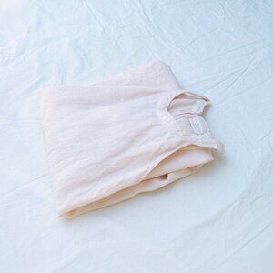 Light pink, 100% linen, sundress